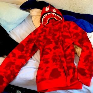 Bape hoodie size